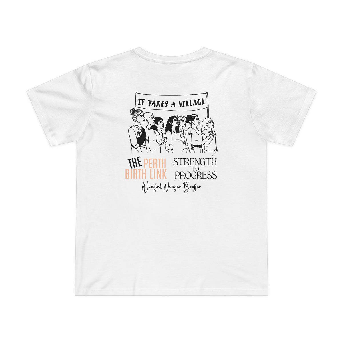 Clare Davison Strength to Progress Tee - Honouring Voices That Drive Change Collection