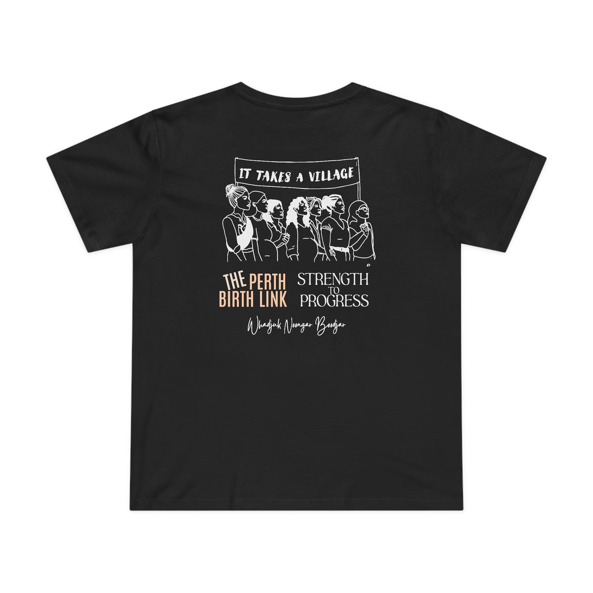 Bashi Kumar-Hazard Strength to Progress Tee - Honouring Voices That Drive Change Collection