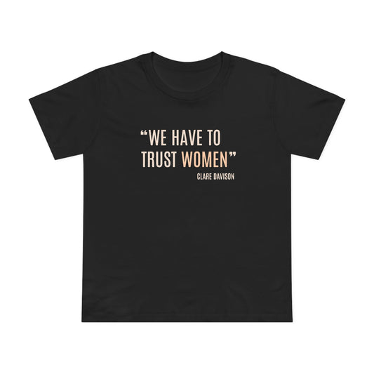 Clare Davison Strength to Progress Tee - Honouring Voices That Drive Change Collection