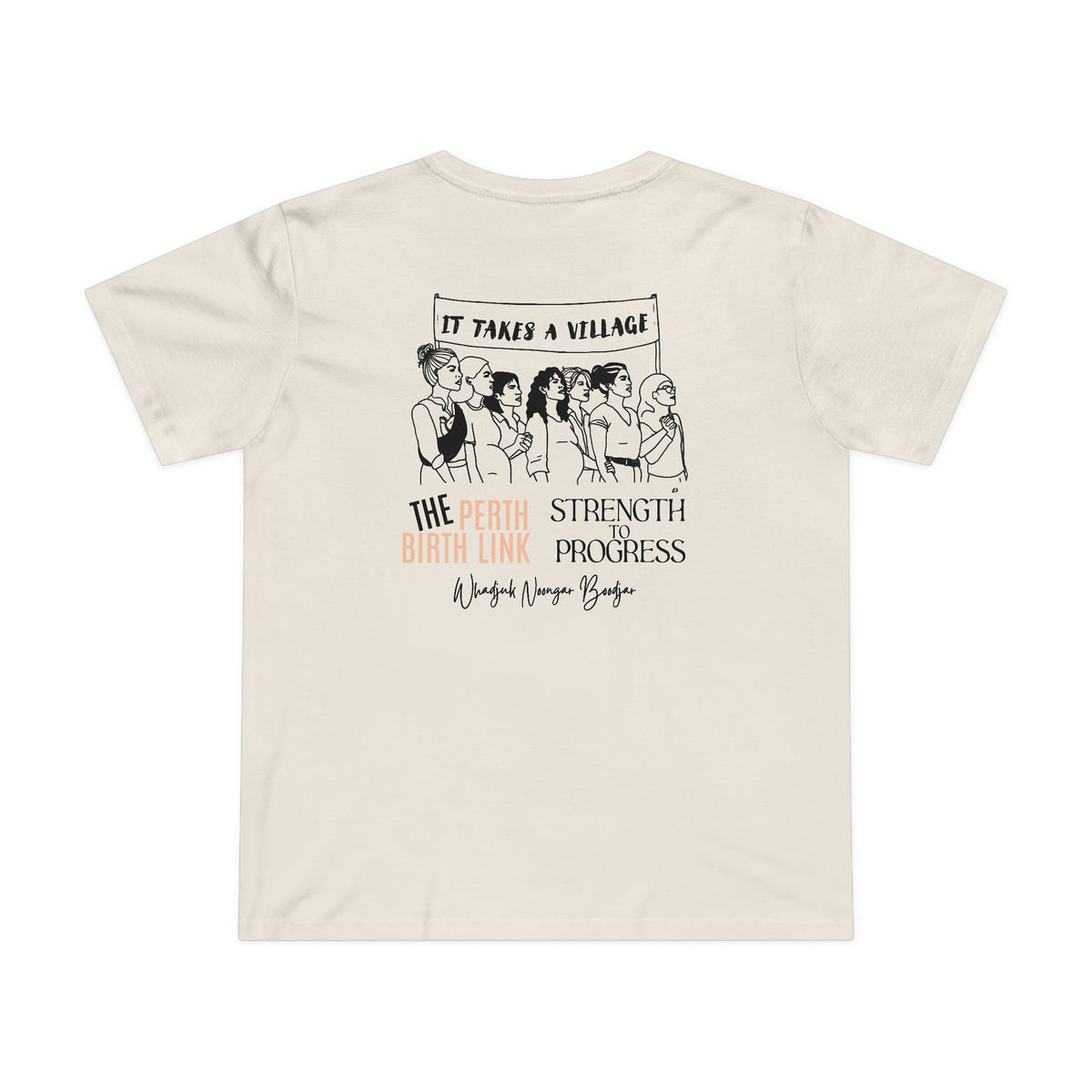 Bashi Kumar-Hazard Strength to Progress Tee - Honouring Voices That Drive Change Collection