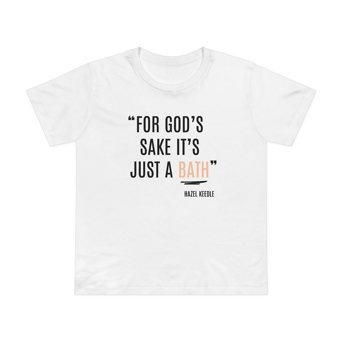 Hazel Keedle Strength to Progress Tee - Honouring Voices That Drive Change Collection
