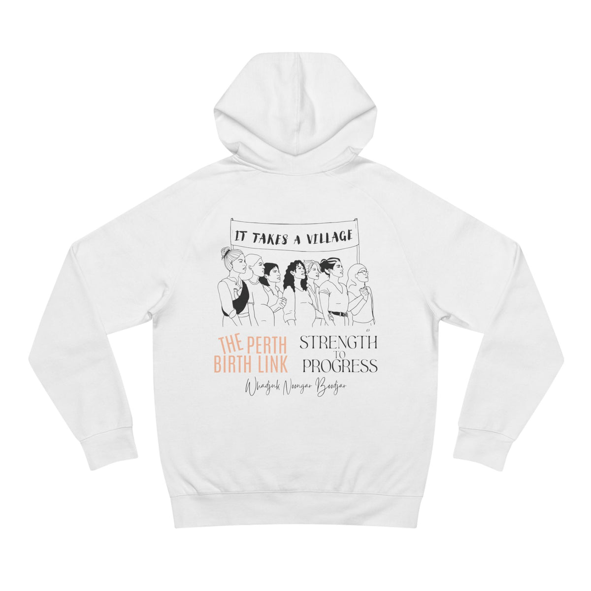 Hazel Keedle Strength to Progress Hoodie - Honouring Voices That Drive Change Collection