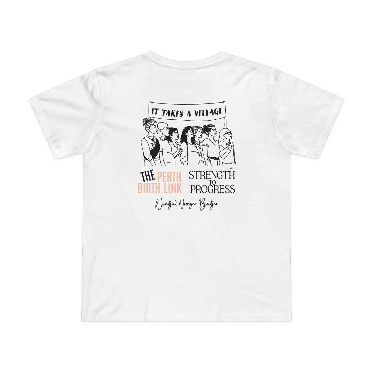 Bashi Kumar-Hazard Strength to Progress Tee - Honouring Voices That Drive Change Collection