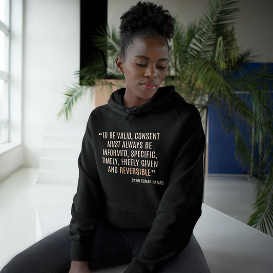 Bashi Kumar-Hazard Strength to Progress Hoodie - Honouring Voices That Drive Change Collection