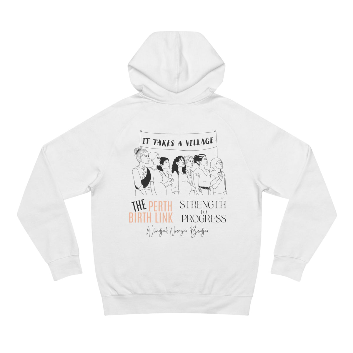Bashi Kumar-Hazard Strength to Progress Hoodie - Honouring Voices That Drive Change Collection