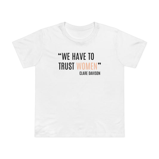 Clare Davison Strength to Progress Tee - Honouring Voices That Drive Change Collection